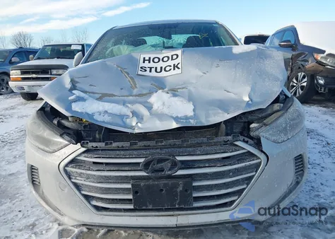 2018 Hyundai Elantra Se from USA, damaged, VIN KMHD74LFXJU510480